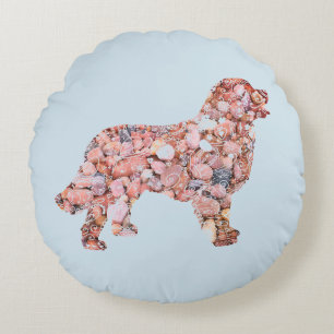 Labrador Chien Mandala Elements Coussin de lancer 