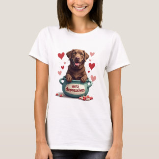 Labrador, chocolate brown T-Shirt