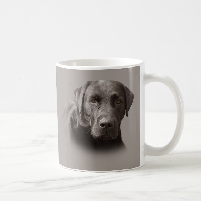 Labrador Chocolate Mug (Right)
