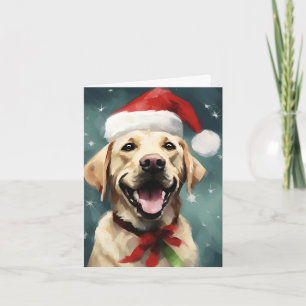 Labrador Christmas Card