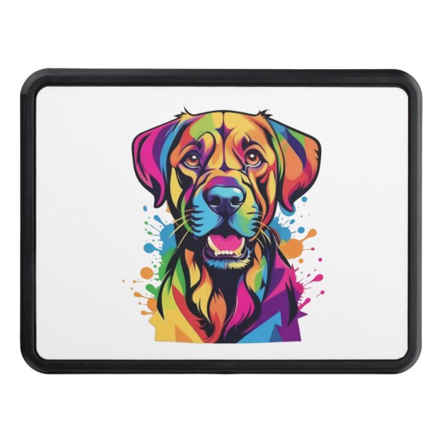Labrador Classic T-Shirt (1) Trailer Hitch Cover (Front)