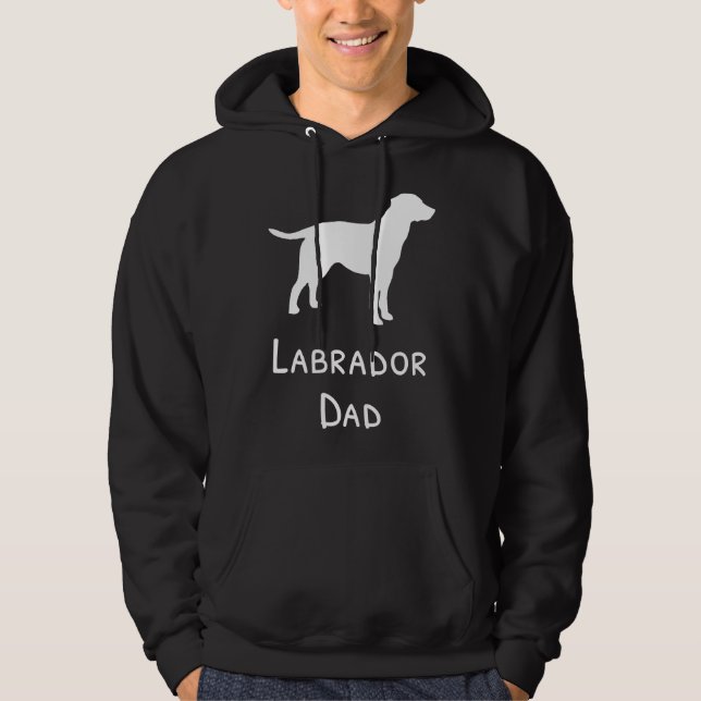 Labrador Dad 85 Hoodie (Front)