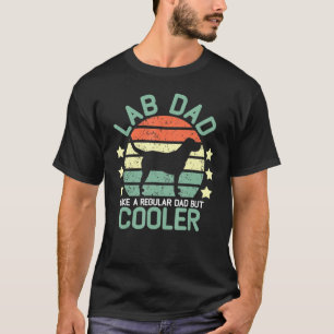 Labrador Dad Fathers Day Lab Retriever Dog T-Shirt