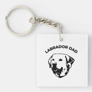 Labrador Dad  Keychain