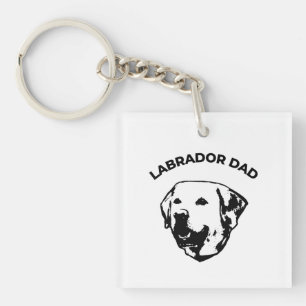 Labrador Dad   Keychain