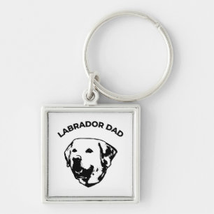 Labrador Dad  Keychain