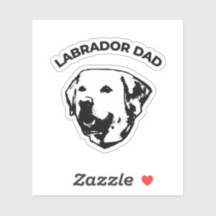 Labrador Dad Sticker