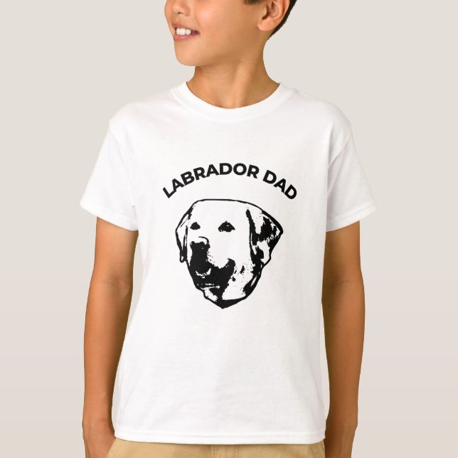 Labrador Dad T-Shirt (Front)