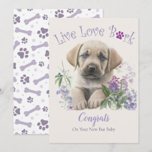 Labrador Dog Adoption, Gotcha Day Card