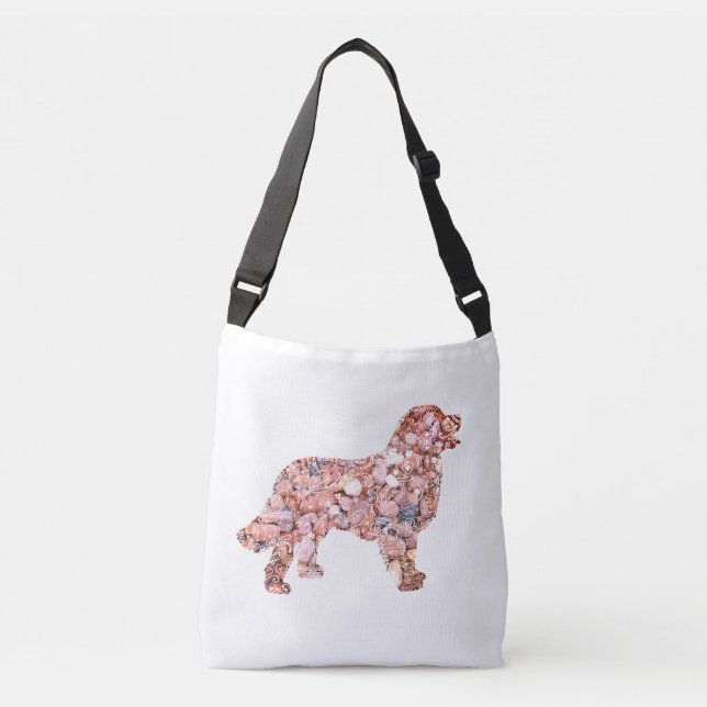 Labrador Dog  All-Over-Print Cross Body Bag (Front)