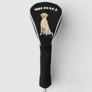Labrador Dog Black Personal  Golf Head Cover