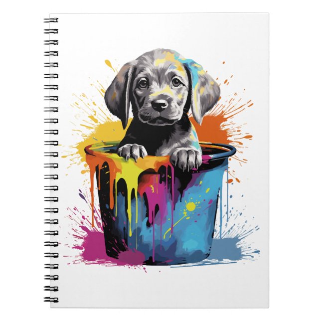 Labrador Dog Dog Breed for a Labrador Lovers Notebook (Front)