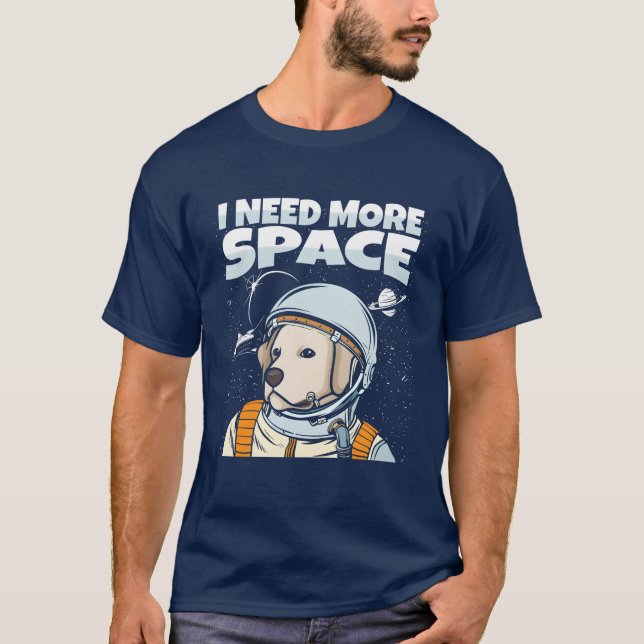 Labrador Dog funny retro T-Shirt (Front)