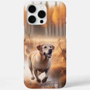 Labrador/dog in the autumn duck hunt iPhone 16 pro max case
