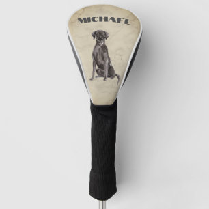 Labrador Dog Lover Cream Personal  Golf Head Cover