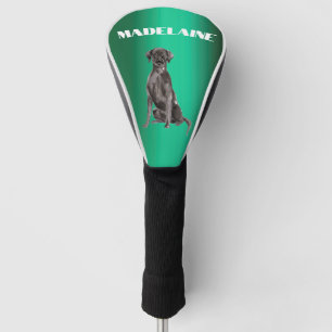 Labrador Dog Lover Green Personal  Golf Head Cover