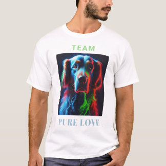 LABRADOR DOG LOVER PURE LOVE TEAM T-Shirt