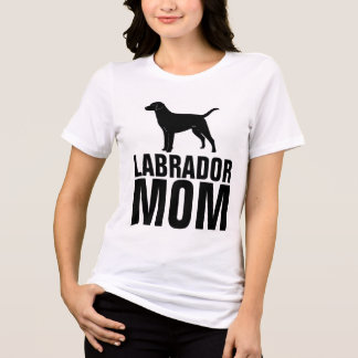 LABRADOR DOG MOM t-shirt Tri-Blend Shirt