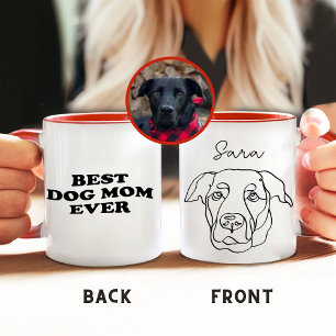 Labrador Dog Personalized Christmas Gift Mug