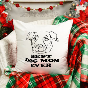 Labrador Dog Personalized Christmas Gift Throw Pillow