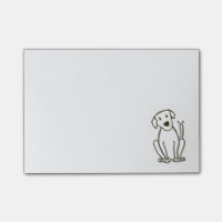 Labrador Dog Post-It Notes