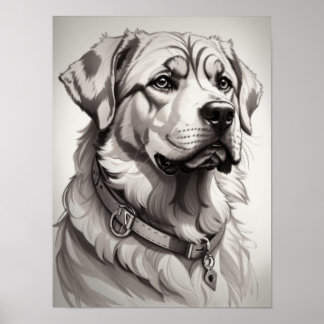 Labrador Dog Poster