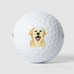 Labrador Dog Retriever Pet Cute Puppy   Golf Balls