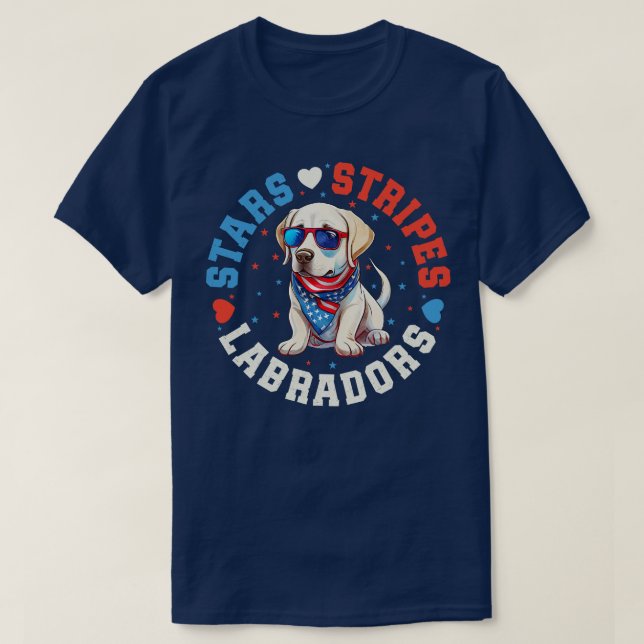 Labrador Dog T-Shirt (Design Front)