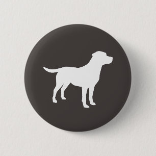 Labrador Dog Theme Baby Shower Gender Neutral 2 Inch Round Button