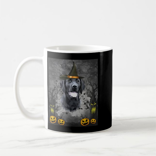 Labrador Halloween Coffee Mug (Left)