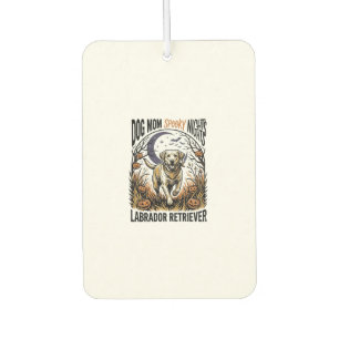 Labrador Halloween Shirt Vintage Dog Mom Graphic_1 Air Freshener