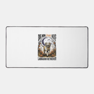 Labrador Halloween Shirt Vintage Dog Mom Graphic_1 Desk Mat