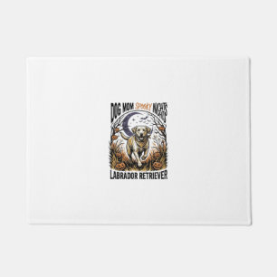 Labrador Halloween Shirt Vintage Dog Mom Graphic_1 Doormat