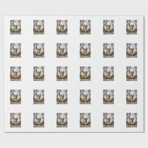 Labrador Halloween Shirt Vintage Dog Mom Graphic_1 Wrapping Paper