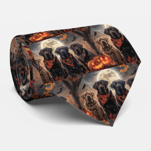Labrador Halloween Spooky Tie