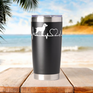 Labrador Heartbeat Insulated Tumbler