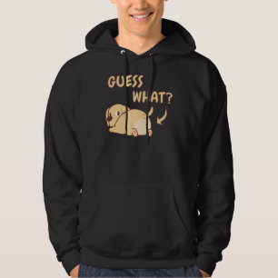 Labrador Lab Dog Butt Owner Idea Comic Hoodie