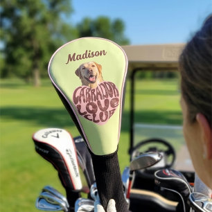 Labrador Love Club Custom Headcover - Dog Mom Gift