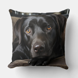 Labrador Love Throw Pillow
