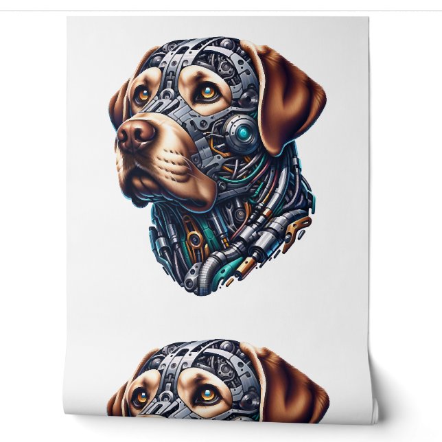 Labrador Lover Android Inspired Art Wallpaper (Unrolling)