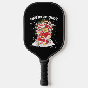 Labrador Lovers Christmas Dog Funny T Shirt Pickleball Paddle