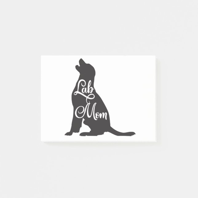 Labrador Mama Funny Dog Mom - Lab dog Post-it Notes (Front)