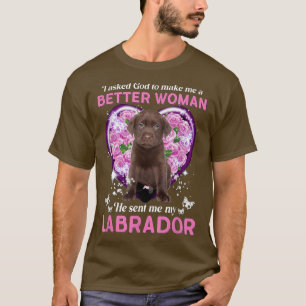 Labrador Mama Mom Dog Lover Owner Happy Mother's D T-Shirt