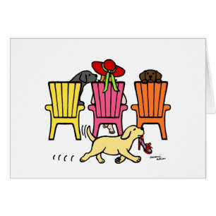 Labrador Mom at Poolside