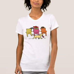 Labrador Mom at Poolside T-Shirt