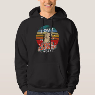 Labrador Mom Dad Dog Retriever Dog Hoodie
