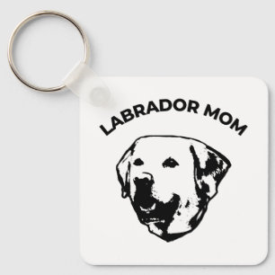Labrador Mom Keychain