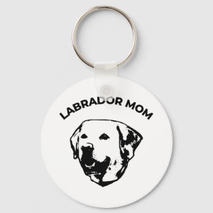 Labrador Mom   Keychain