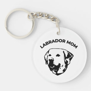 Labrador Mom Keychain