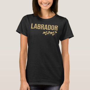 Labrador Mom Scoop T-Shirt